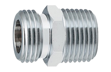 カクダイ 黄銅 フレキパイプ用ニップル 肉厚仕様(0783-●)